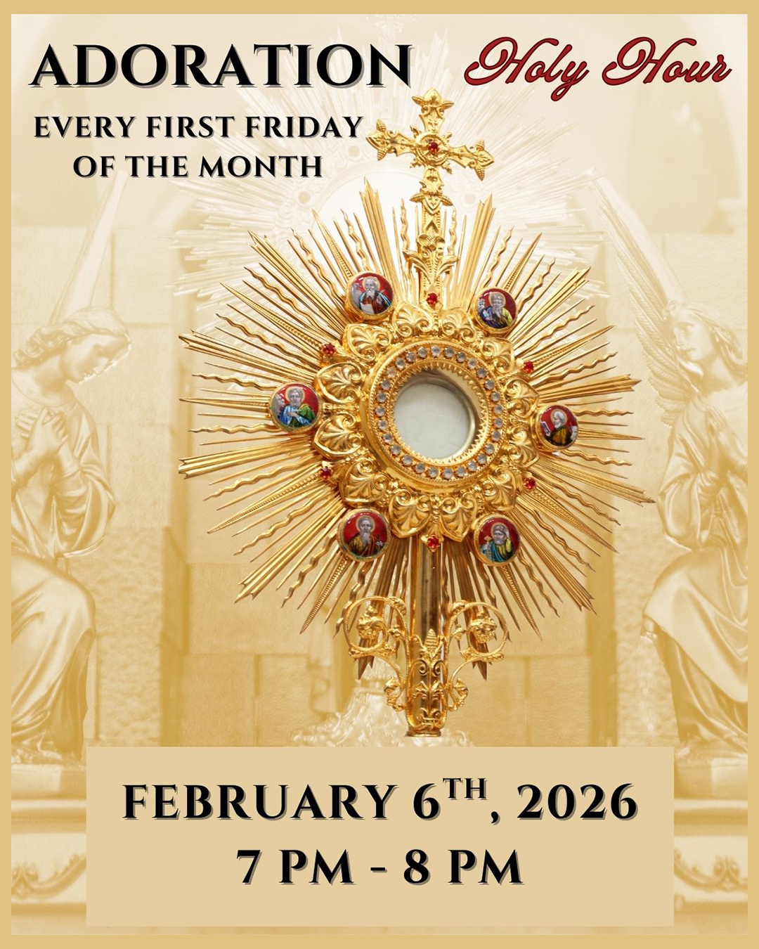 Holy Hour of Adoration                                                                                                                                                                                                                                                                                      