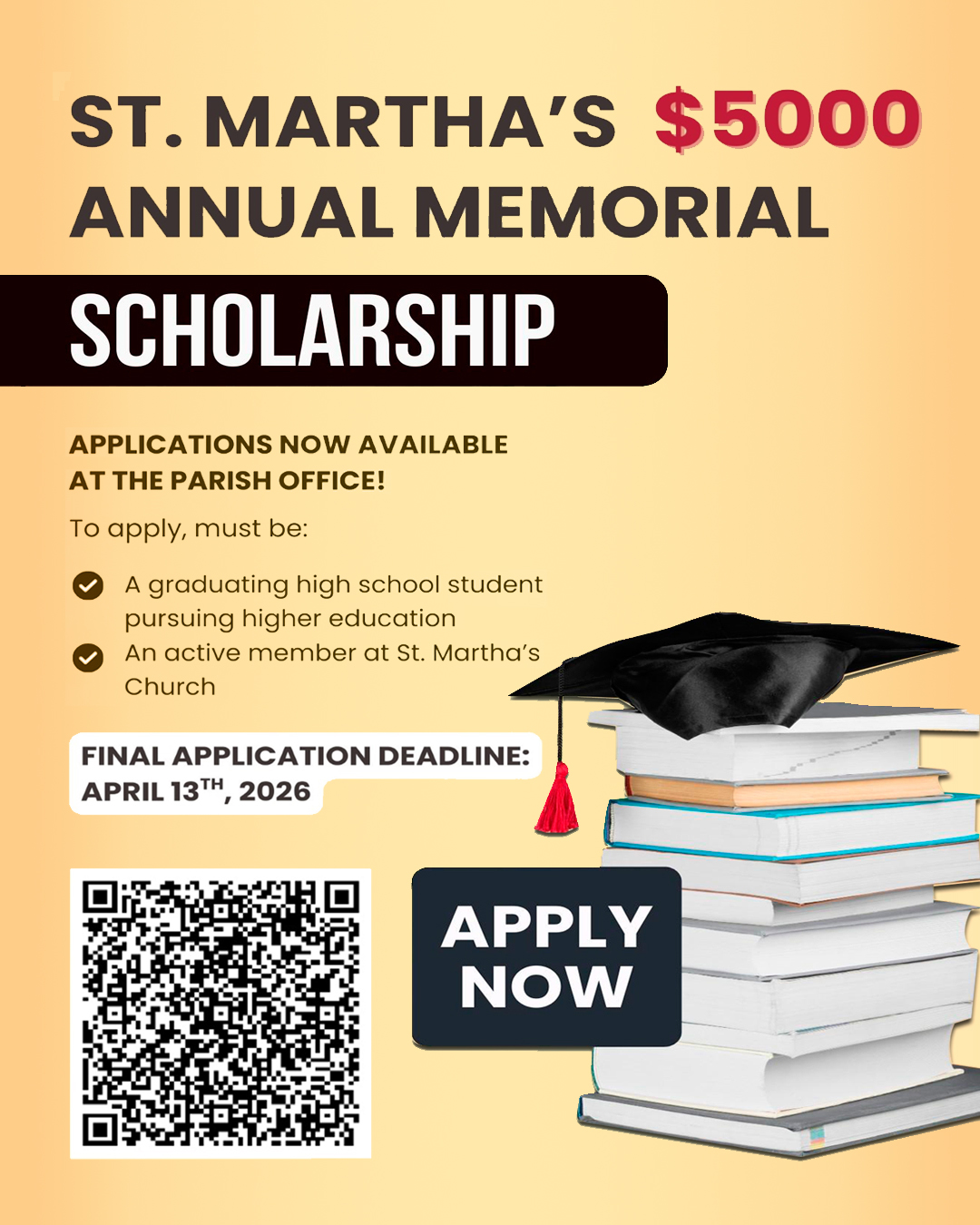 Memorial Scholarship                                                                                                                                                                                                                                                                                        