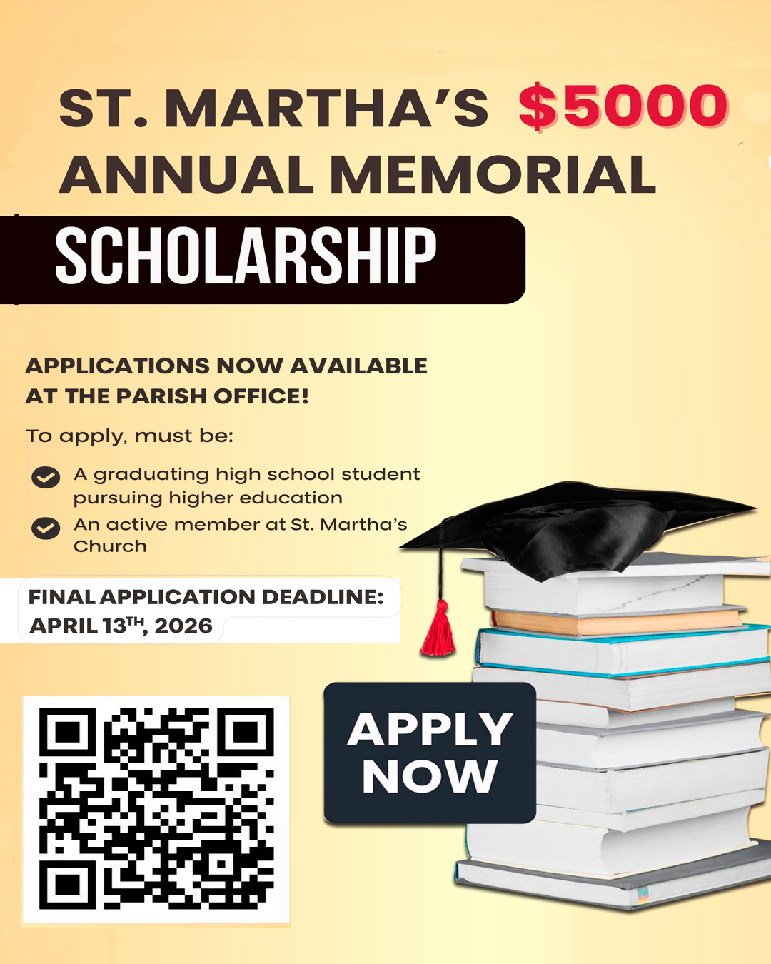 Memorial Scholarship                                                                                                                                                                                                                                                                                        