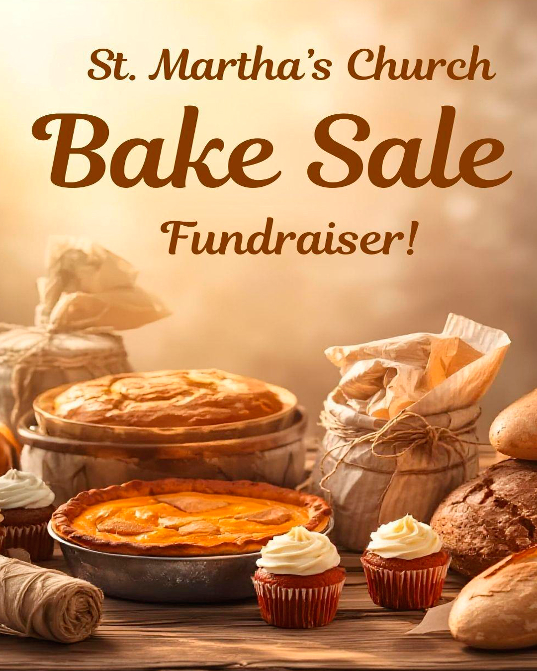 Bake Sale Fundraiser                                                                                                                                                                                                                                                                                        