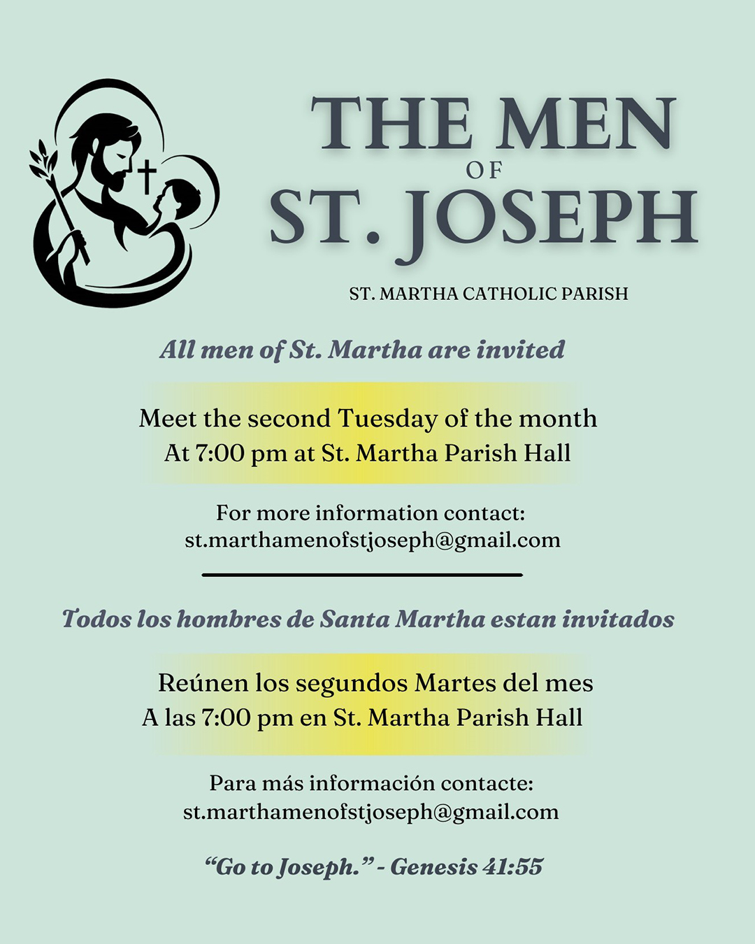 The Men of St. Joseph                                                                                                                                                                                                                                                                                       
