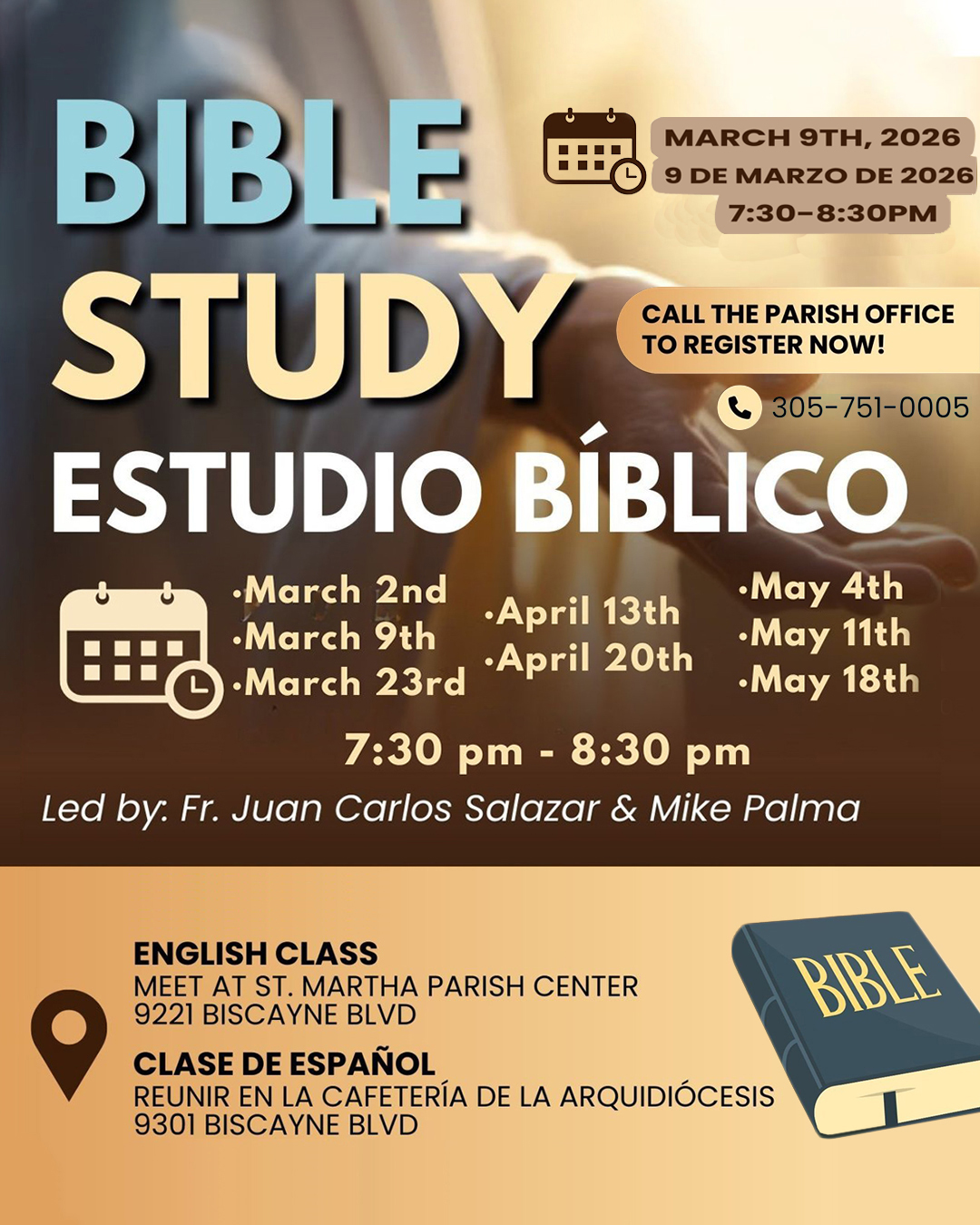 Bible Study / Estudio Bíblico                                                                                                                                                                                                                                                                              