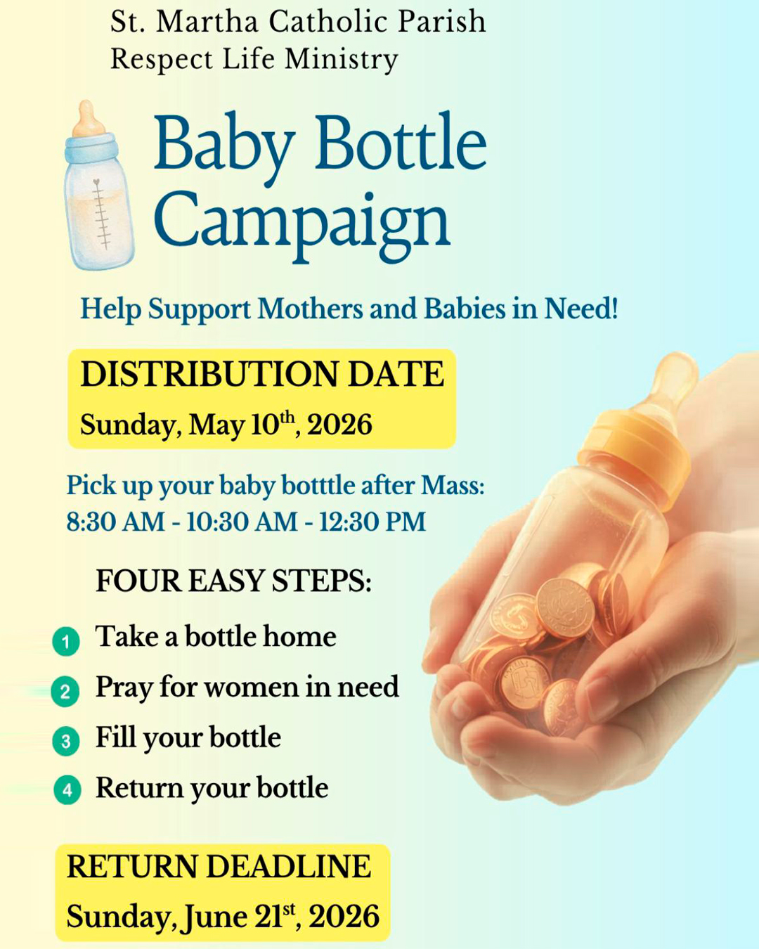 Baby Bottle Campaign                                                                                                                                                                                                                                                                                        