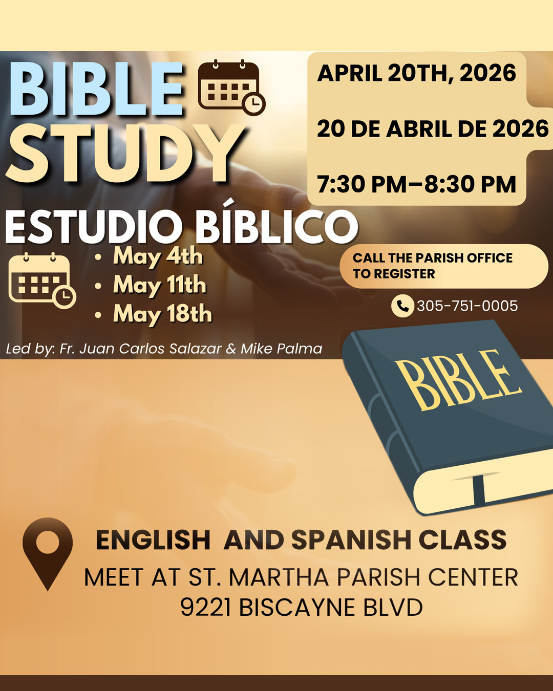Bible Study / Estudio Bíblico                                                                                                                                                                                                                                                                              