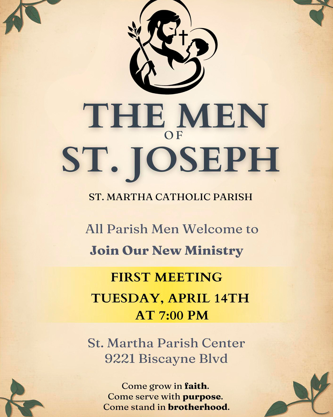 The Men of St. Joseph                                                                                                                                                                                                                                                                                       