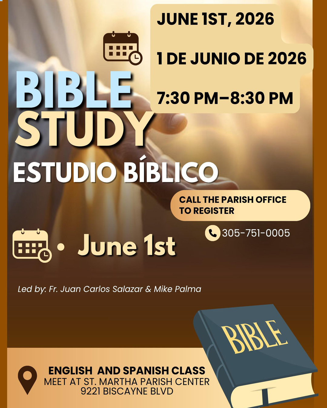 Bible Study / Estudio Bíblico                                                                                                                                                                                                                                                                              