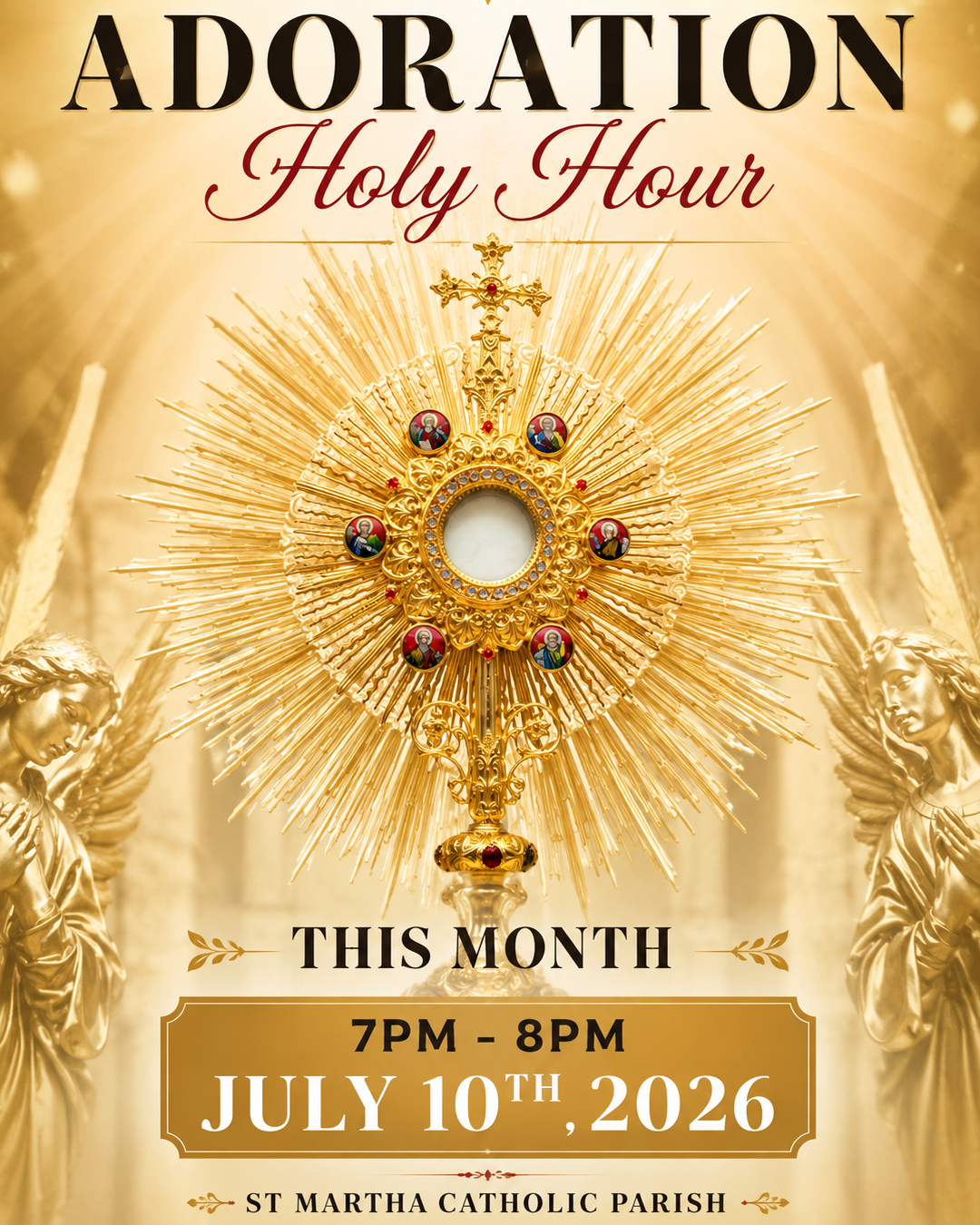 Holy Hour of Adoration                                                                                                                                                                                                                                                                                      