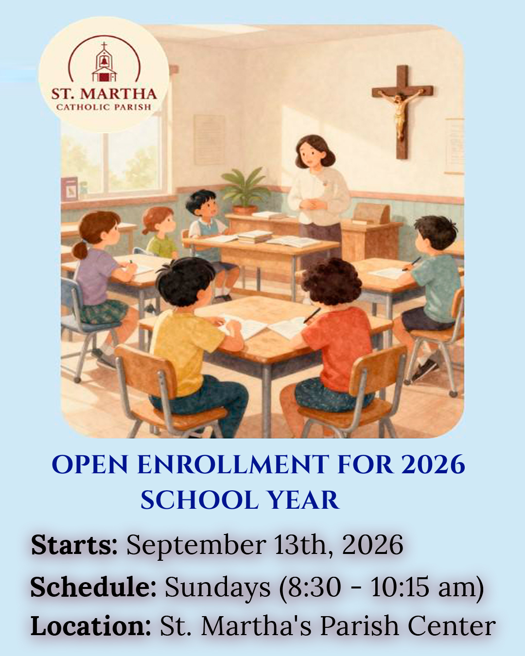 Open Enrollment for 2026 School Year