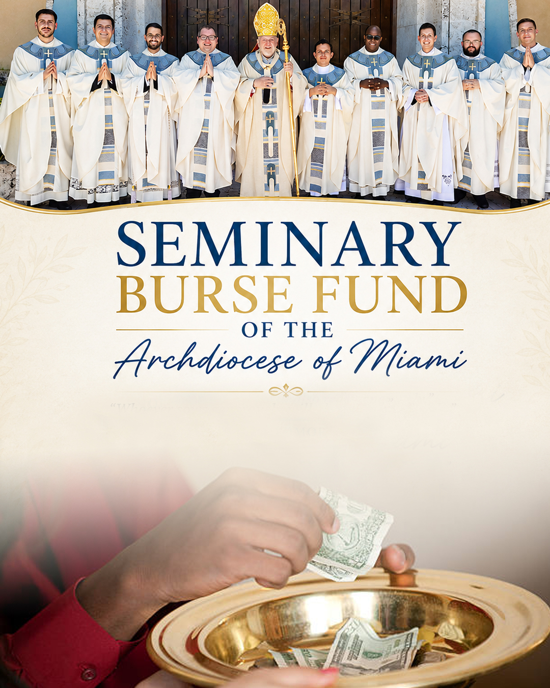Second Collection for the Seminary Burse Fund this weekend                                                                                                                                                                                                                                                  