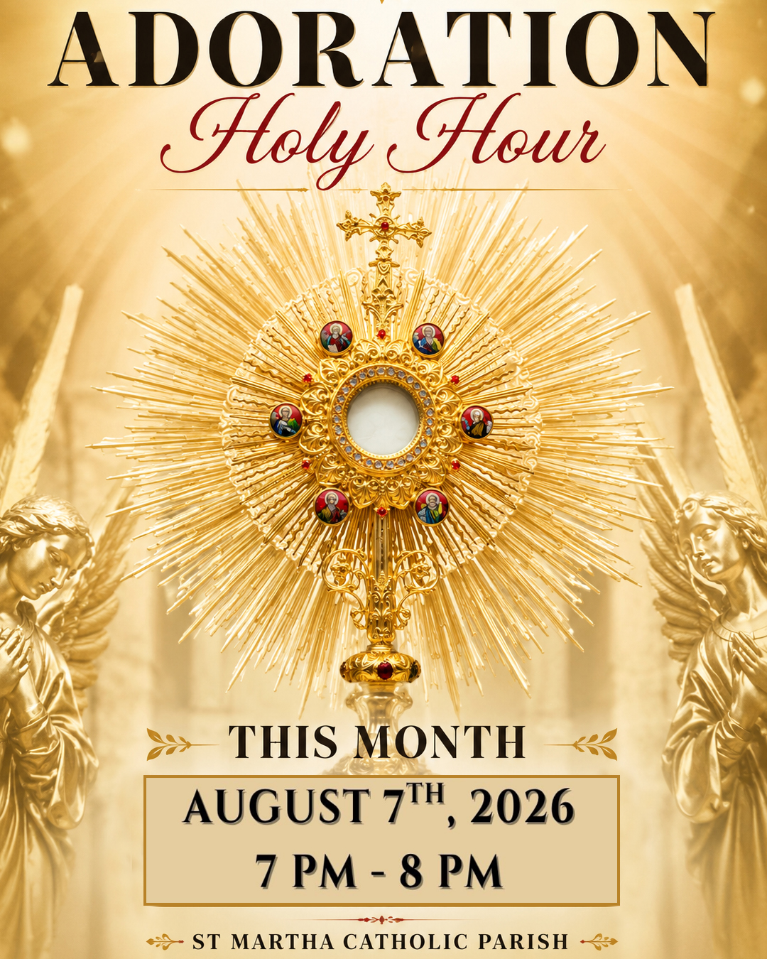Holy Hour of Adoration                                                                                                                                                                                                                                                                                      