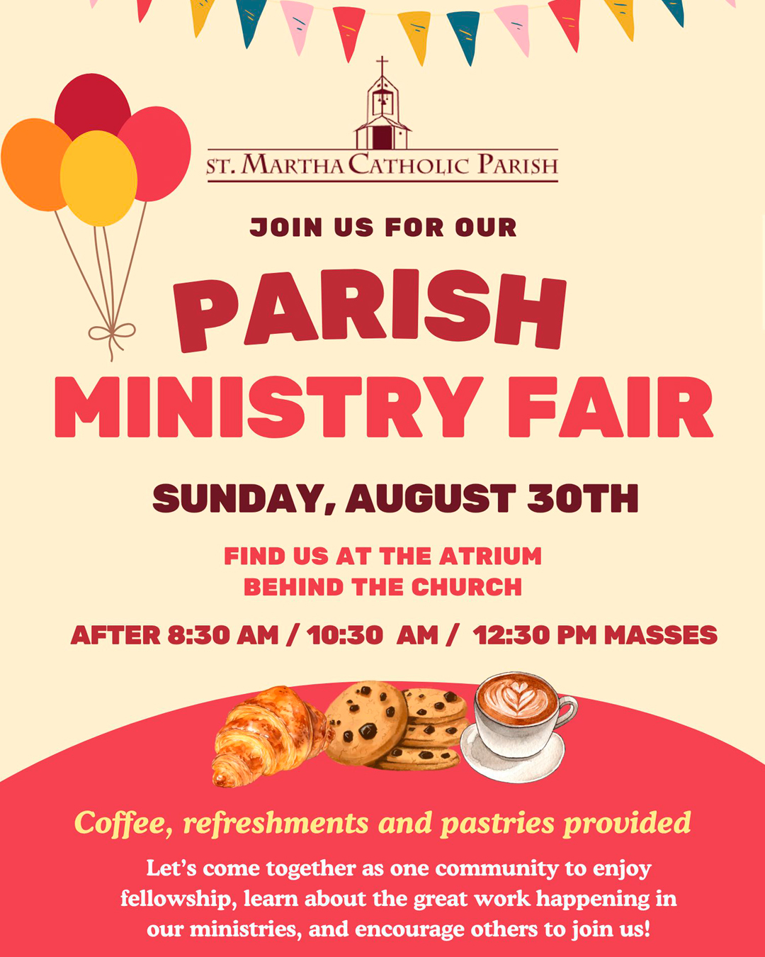 Parish Ministry Fair                                                                                                                                                                                                                                                                                        