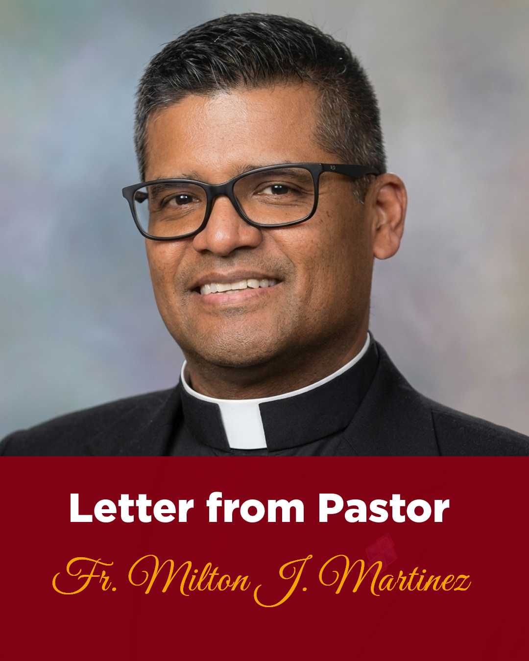 Letter from Pastor                                                                                                                                                                                                                                                                                          