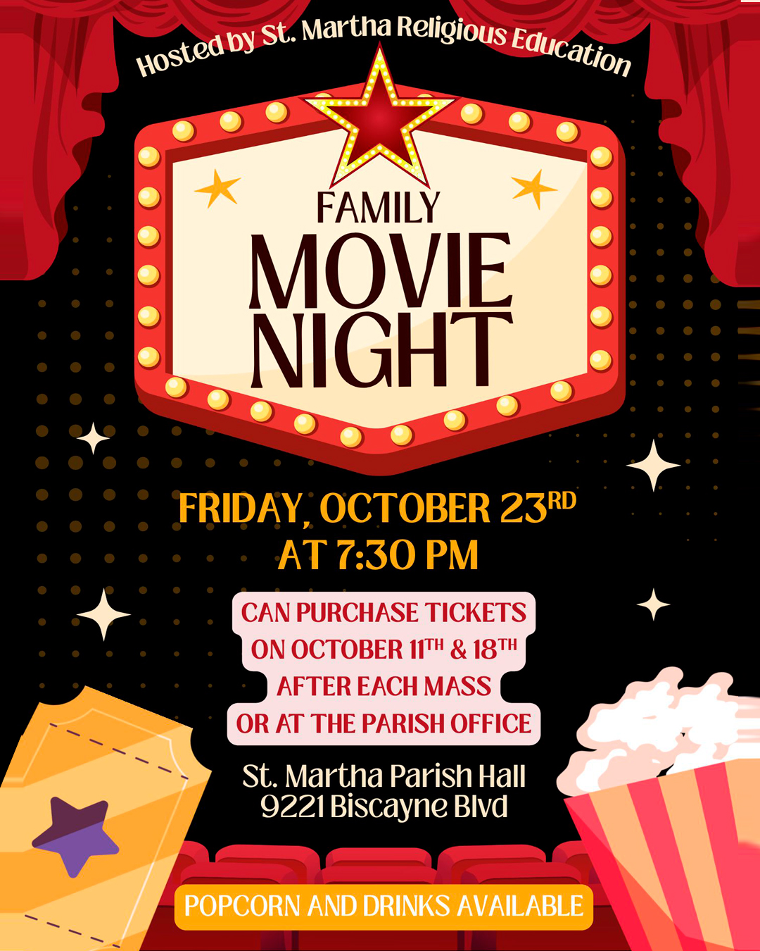 Family Movie Night                                                                                                                                                                                                                                                                                          
