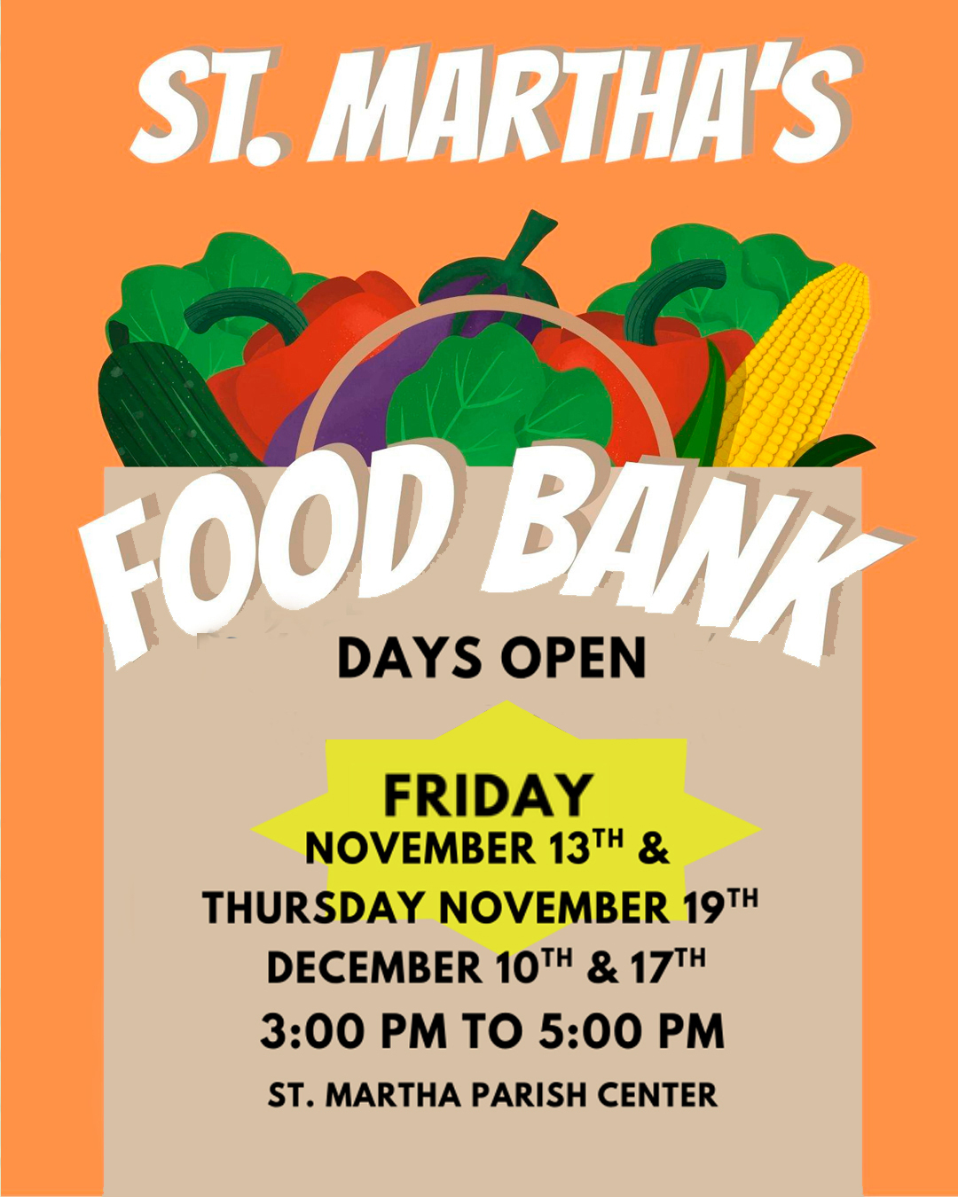 Food Bank                                                                                                                                                                                                                                                                                                   