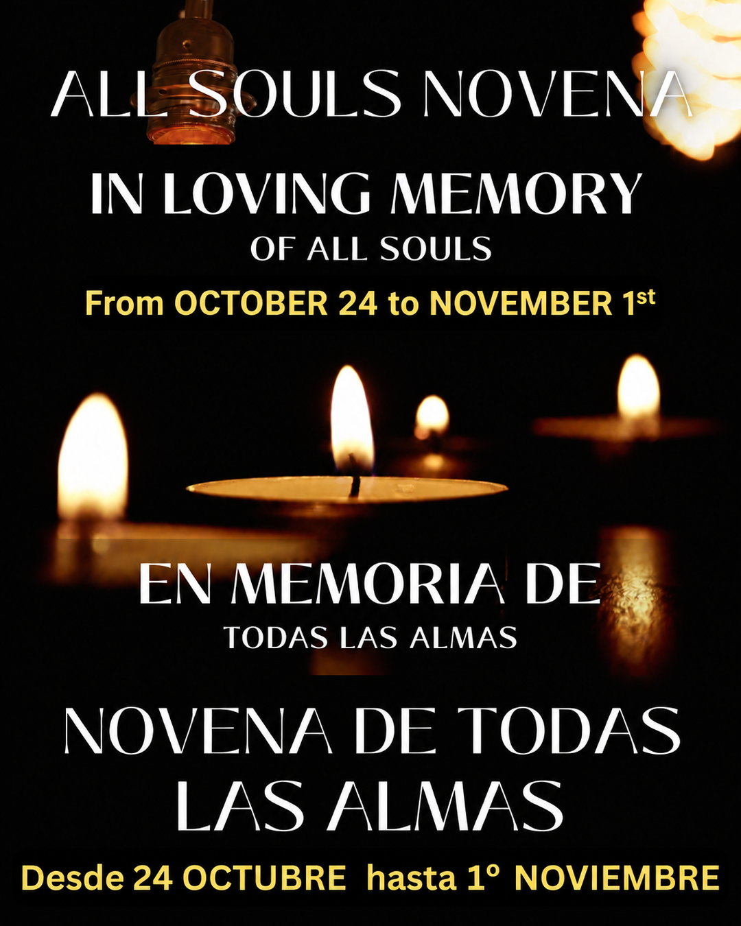 All Souls Novena                                                                                                                                                                                                                                                                                            